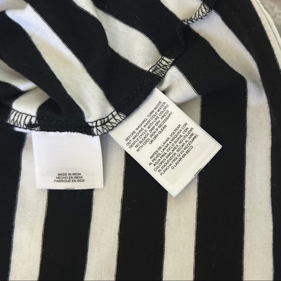 Anne Klein Black and White Top - Picture 7 of 7